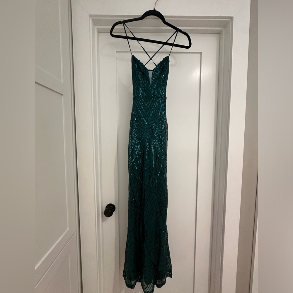 NOLAN MAXI DRESS - EMERALD
